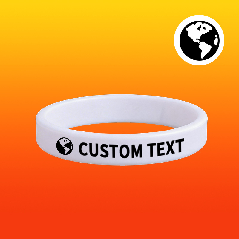 28pc Custom Silicone Bracelets Set, Personalised Gift
